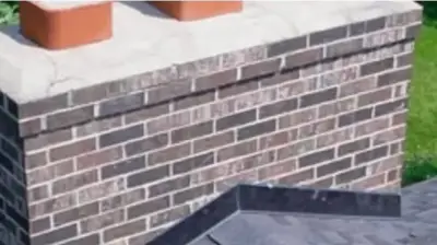 Chimney cricket on a Rhode Island home