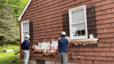 Siding replacement by expert siding contractor