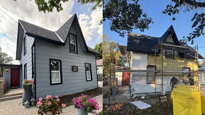 Siding replacing for better energy performance