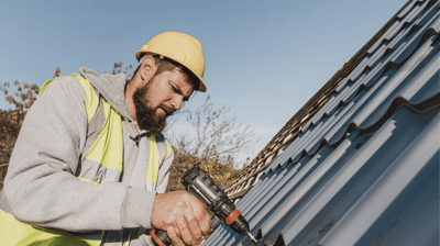 contractors performing roof repair services