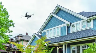 Mightydog roofing drone inspection