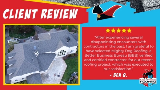 Client Review, Roofing Installation in Ridgefield CT