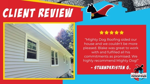 Client Review: Siding Replacement in Mighty Dog Roofing Ridgefield CT