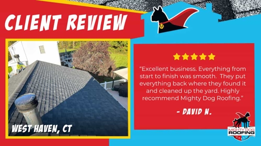 Client Review, Roof Replacement in West Haven CT