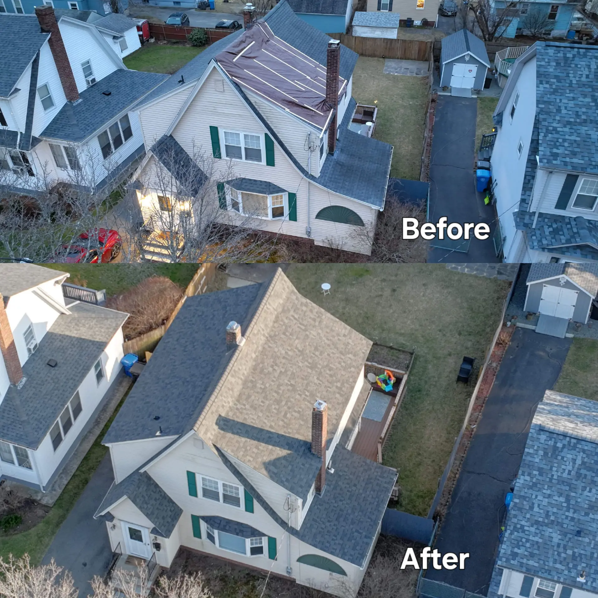 before-after-roof-replacement-woonsocket-rhode-island-mighty-dog-roofing