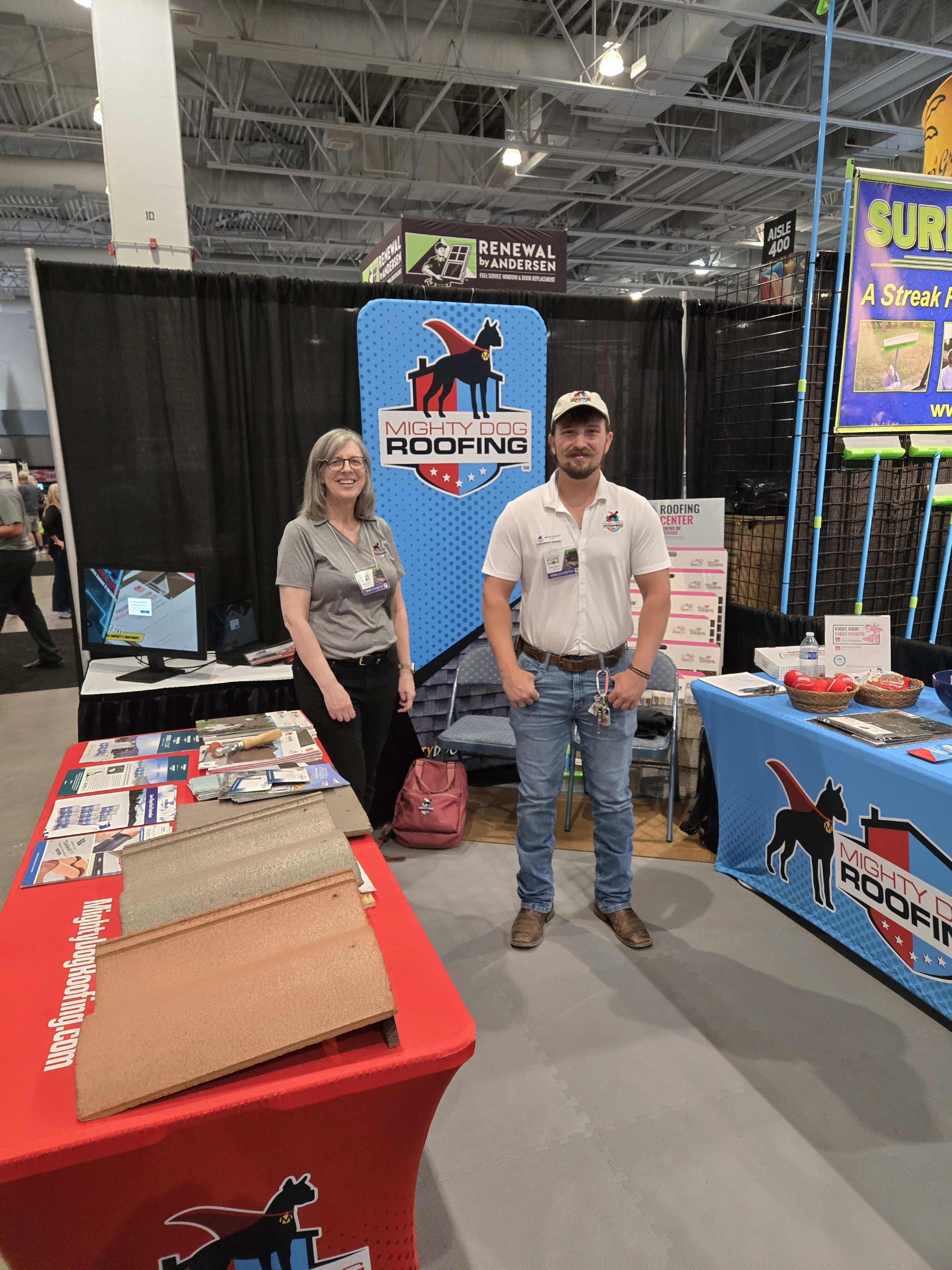 Ready for visitors at the Southern AZ Home Show