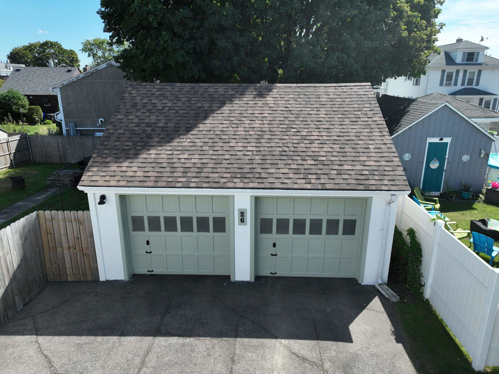 East Providence Garage Roof Replacement | Mighty Dog Roofing
