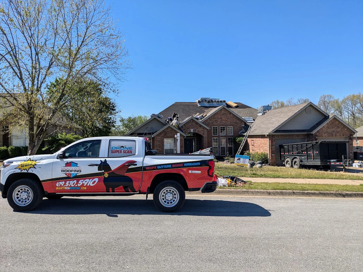 Springdale Insurance Claim Roof Replacement