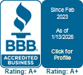 BBB Accredited Business - A+