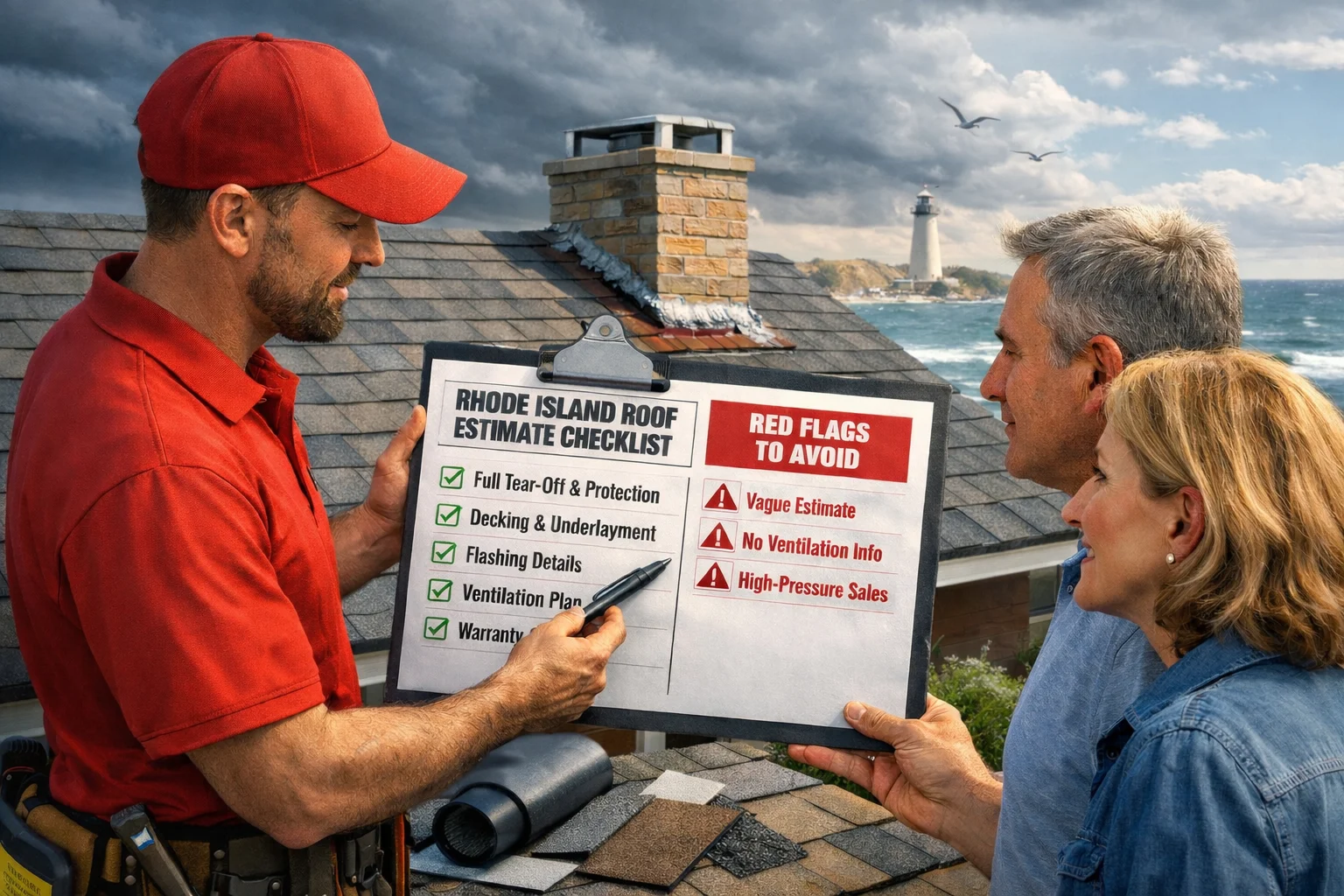 Ri Inspection Free Roof Estimate RI: What to Expect + Quote Checklist (2026)