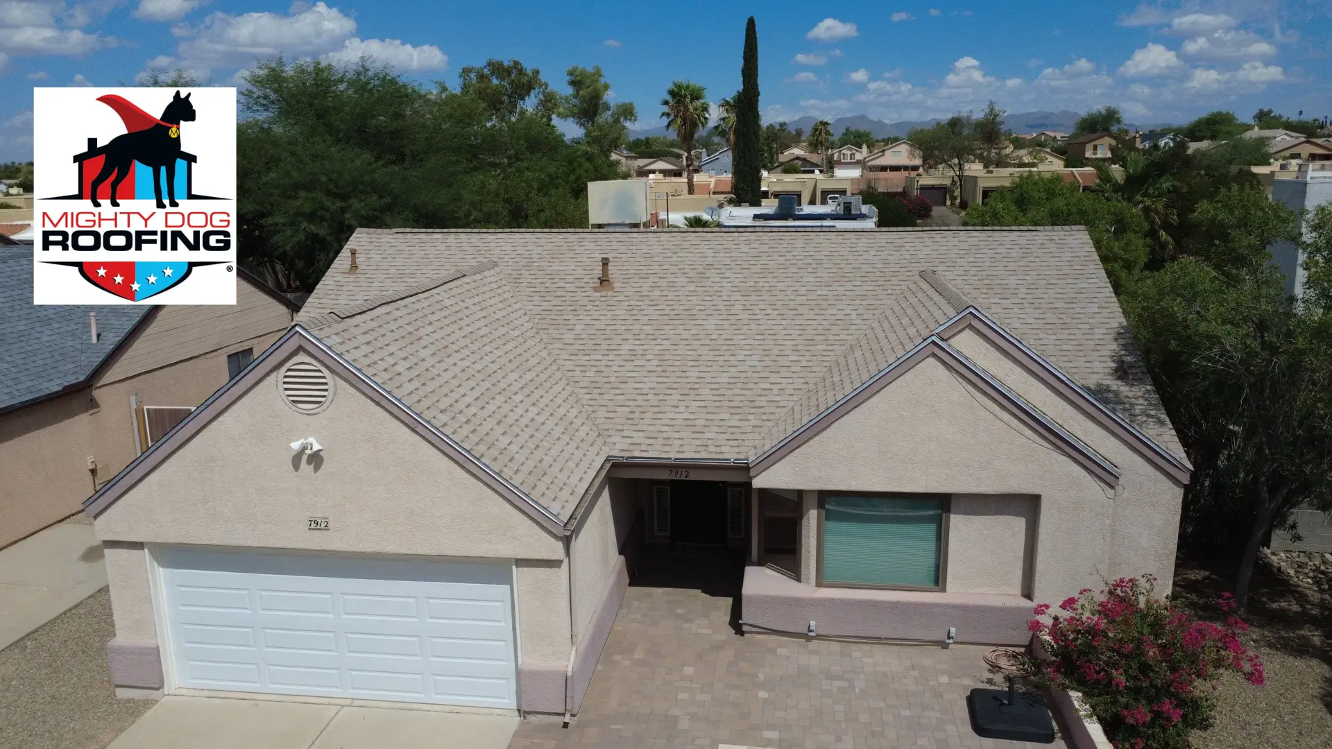 Completed Shingle Home Tucson
