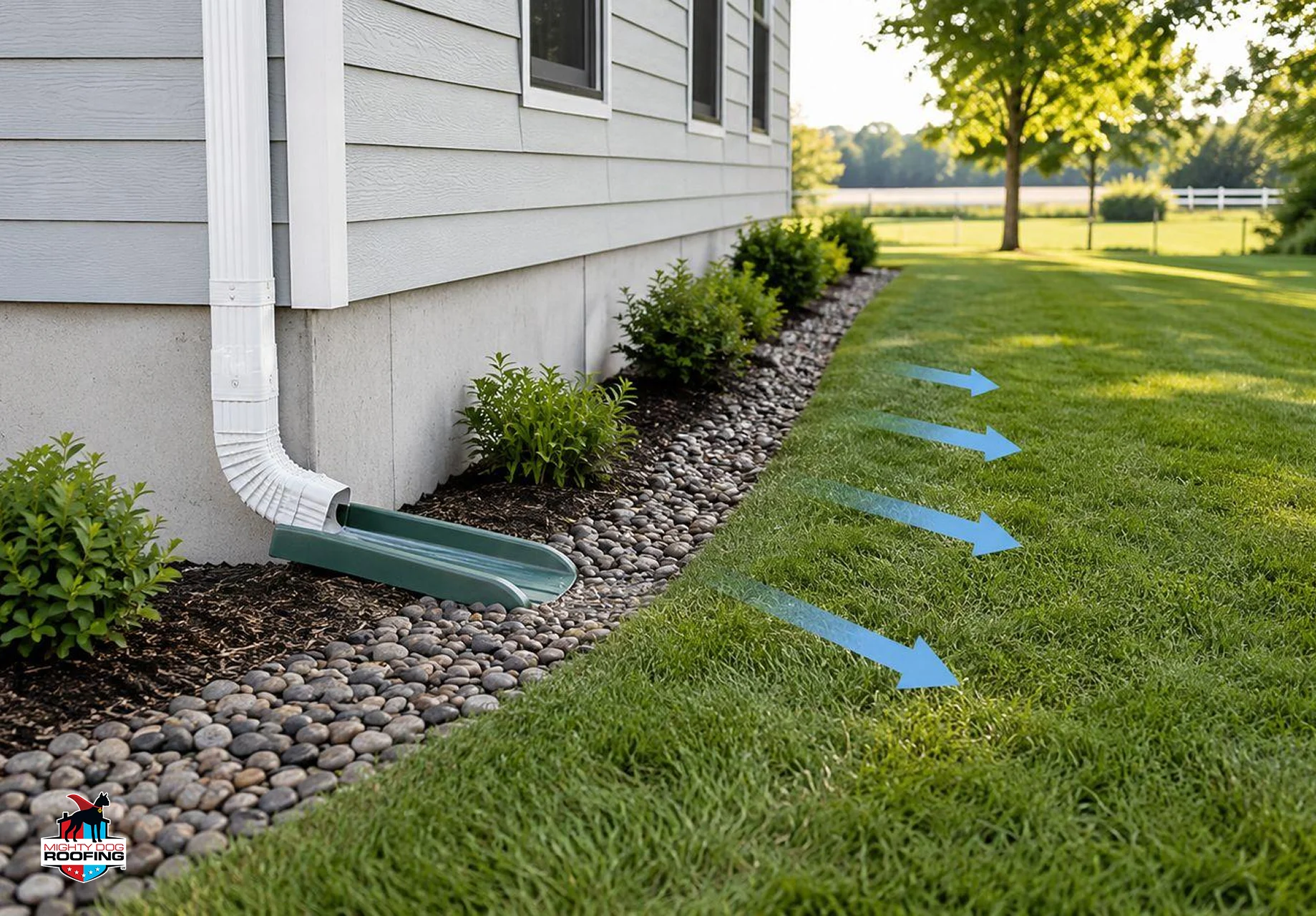Fall drainage prep