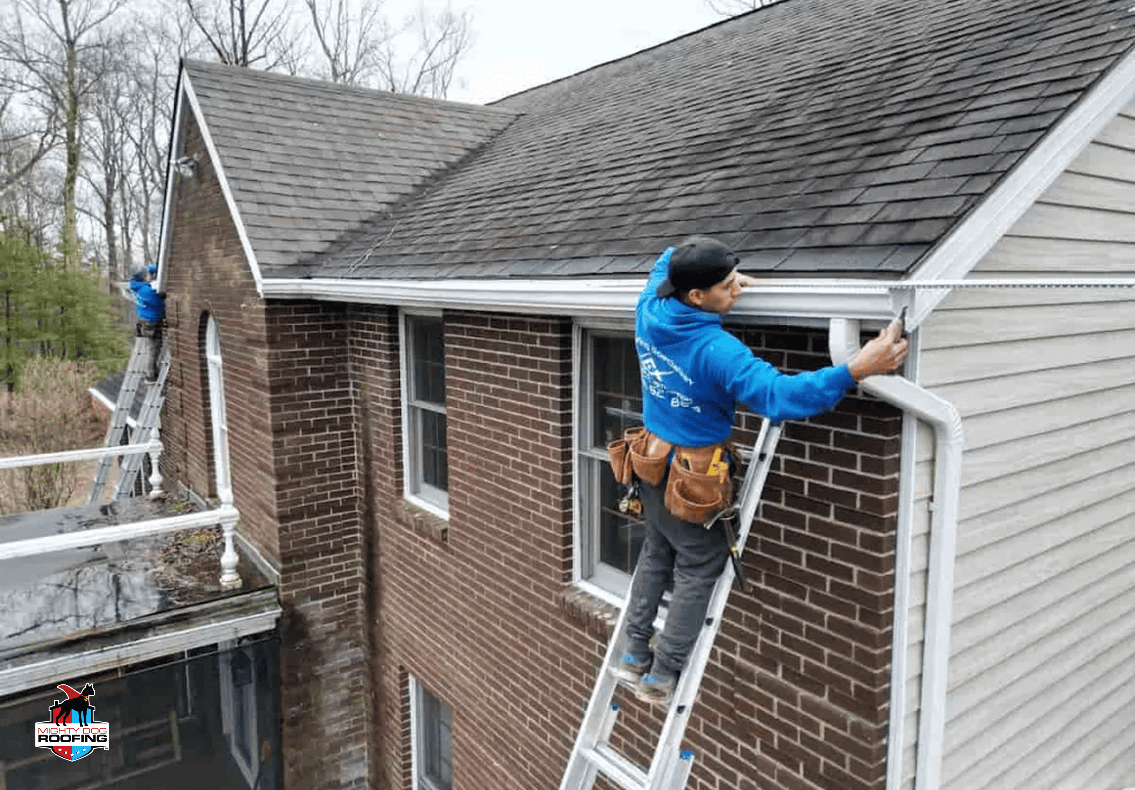 contractors working on roof repair