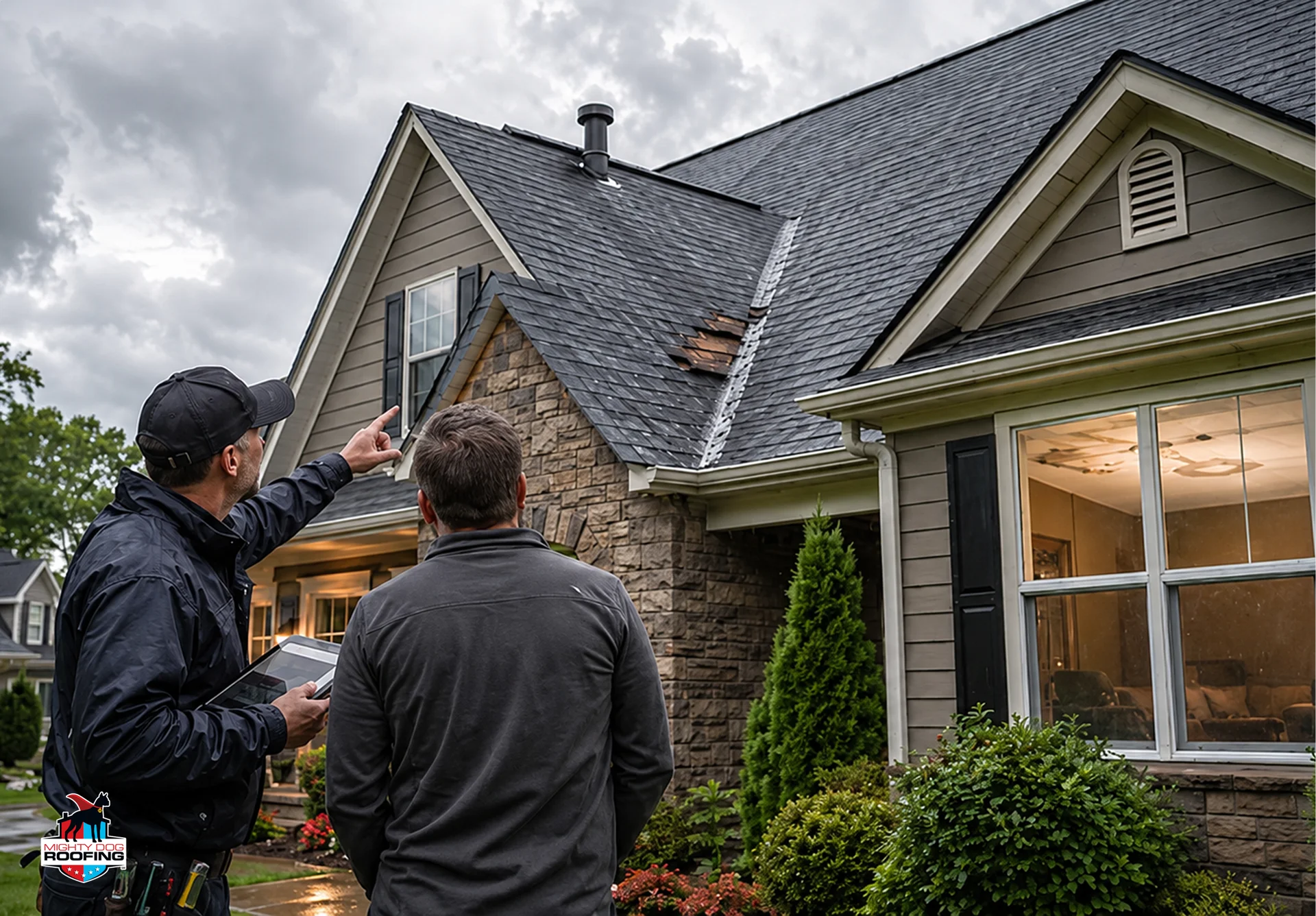Farmhouse roof replacement material assessment